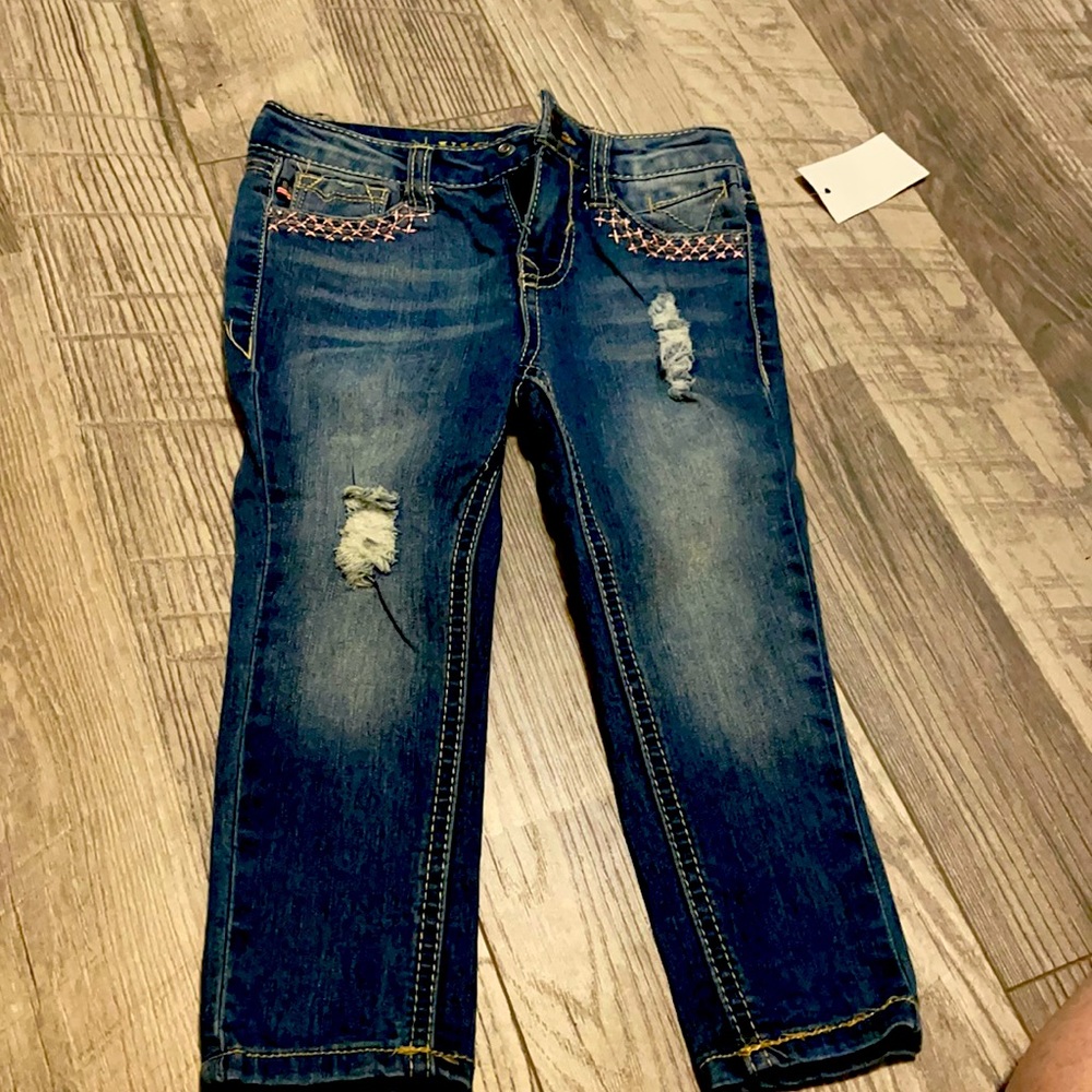 Size 2t never worn, vigoss jeans